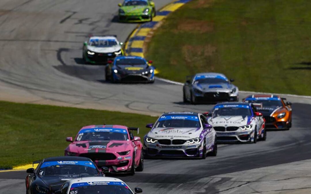 image of cars racing at road atlanta